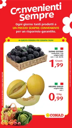 Anteprima dell'opuscolo Conad volantino Convenienti Sempre dal negozio Conad valido da 14/07/2026