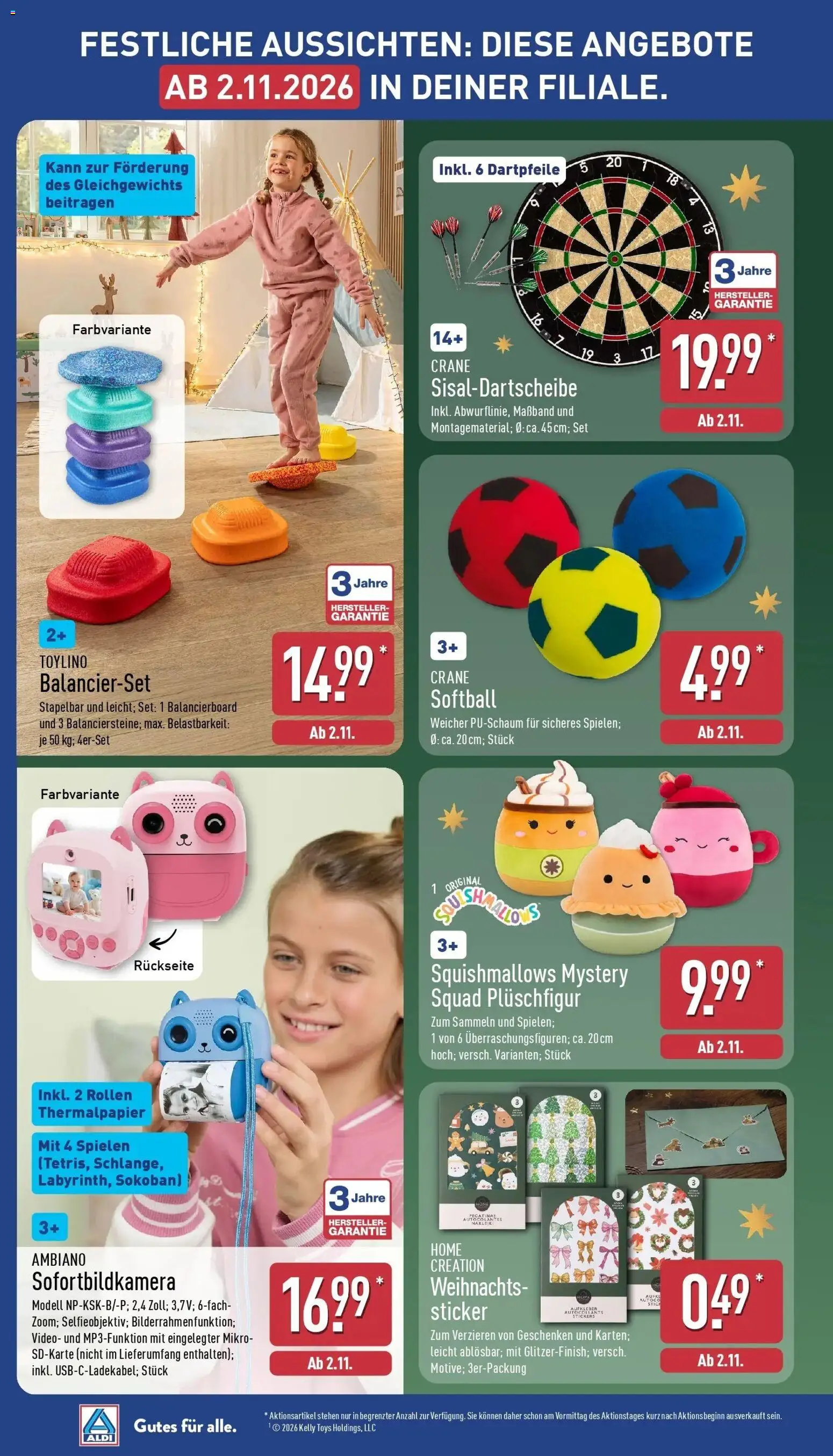 Vorschau von dem Prospekt des Geschäftes Aldi, gültig ab dem 26.10.2026