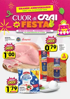 Anteprima dell'opuscolo CRAI volantino Cuor di Crai Biancavilla dal negozio CRAI valido da 01/10/2026