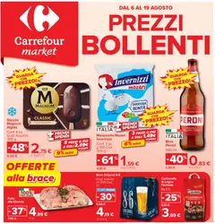 Anteprima dell'opuscolo Carrefour volantino Market dal negozio Carrefour valido da 06/08/2026