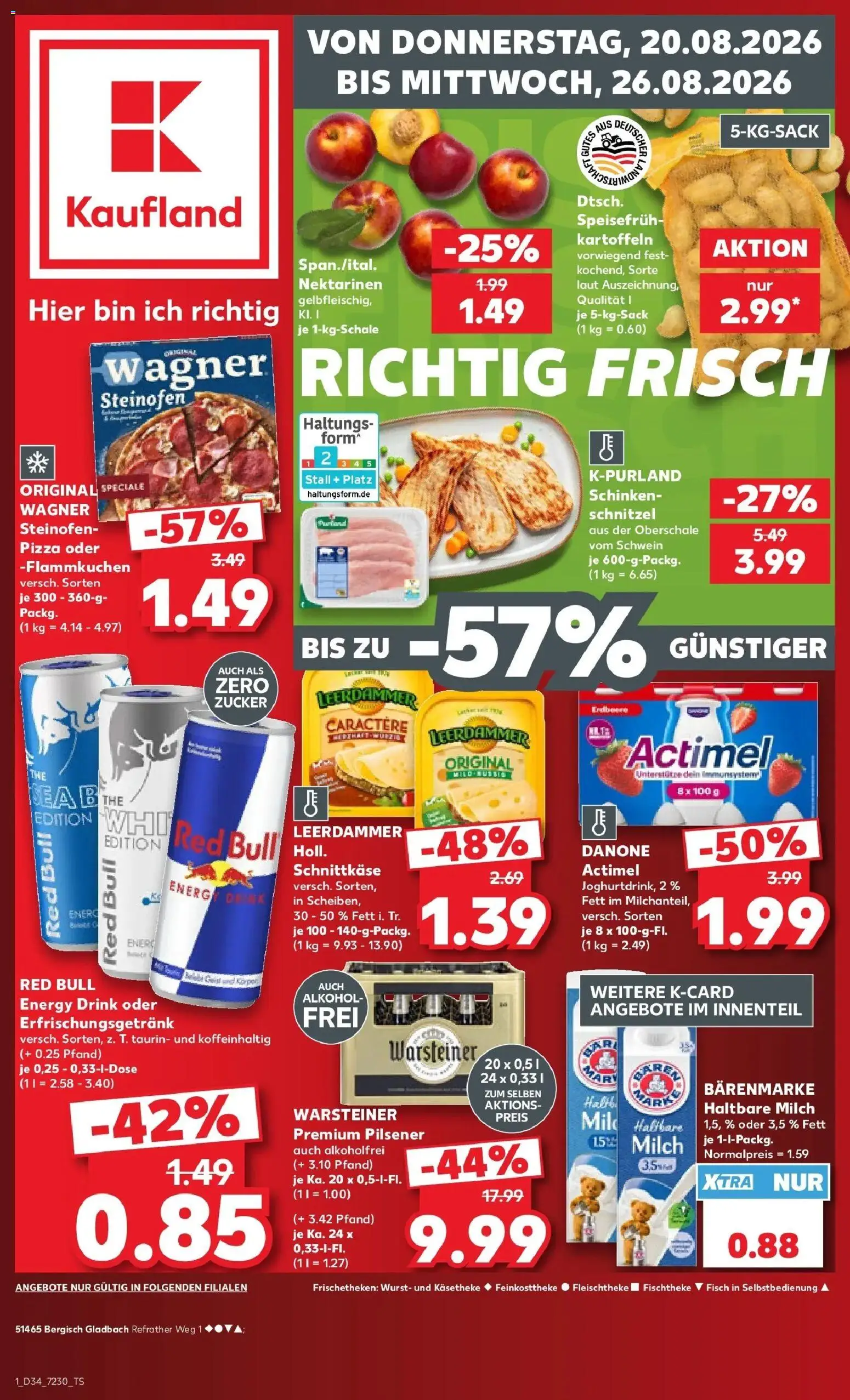 Vorschau von dem Prospekt des Geschäftes Kaufland, gültig ab dem 20.08.2026