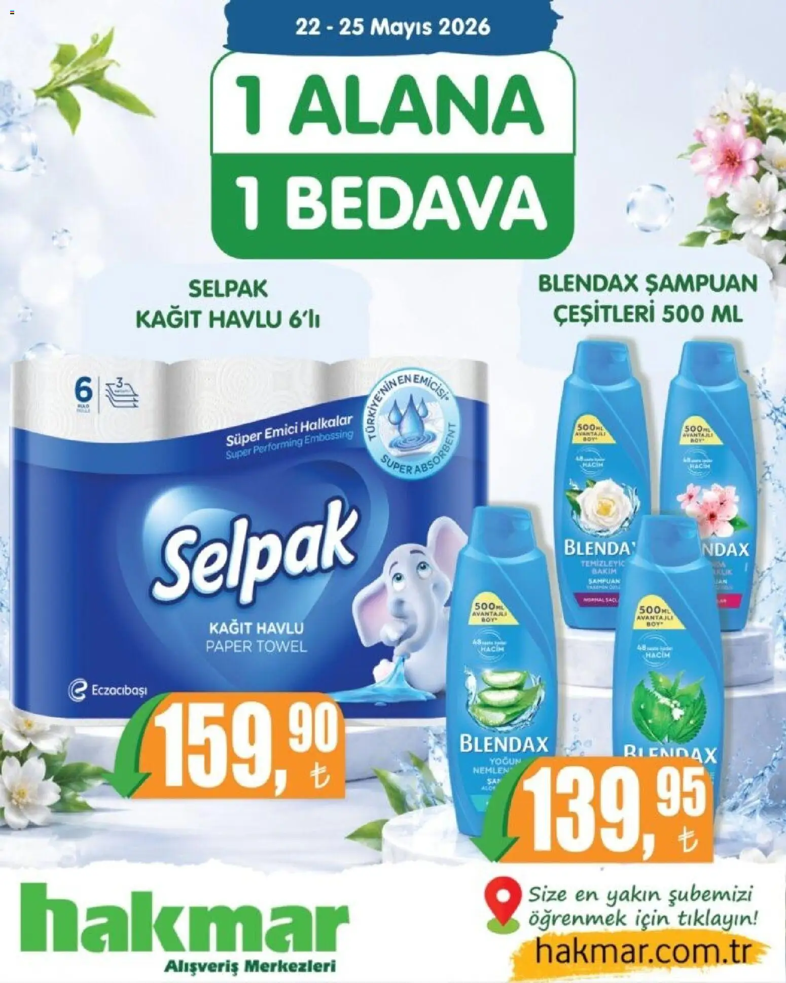Hakmar Hakmar - İndirim 22.05.2026 - Broşürünün önizlemesi