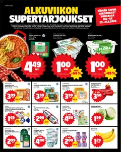 Kaupan Tokmanni Tokmanni ruokatarjoukset esikatselu, voimassa 25/05/2026