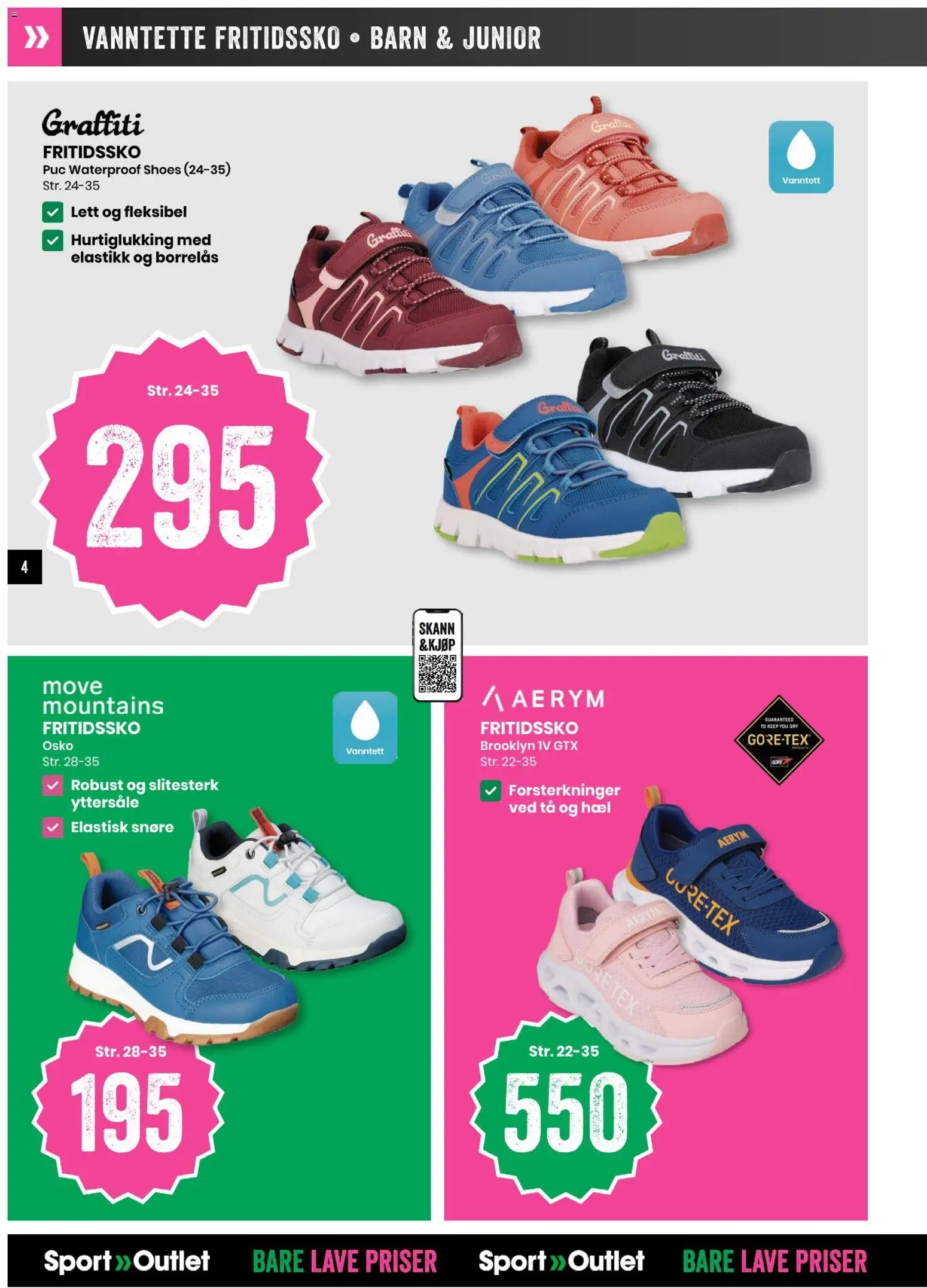 Forhåndsvis Sport Outlet kundeavis fra butikk Sport Outlet gyldig fra 06/10/2026 - Ved