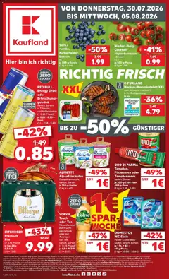 Vorschau von dem Prospekt des Geschäftes Kaufland, gültig ab dem 30.07.2026