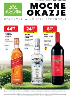 Pogląd gazetki "Stokrotka gazetka - Oferta alkoholowa" ze sklepu Stokrotka ważnej od 11.06.2026
