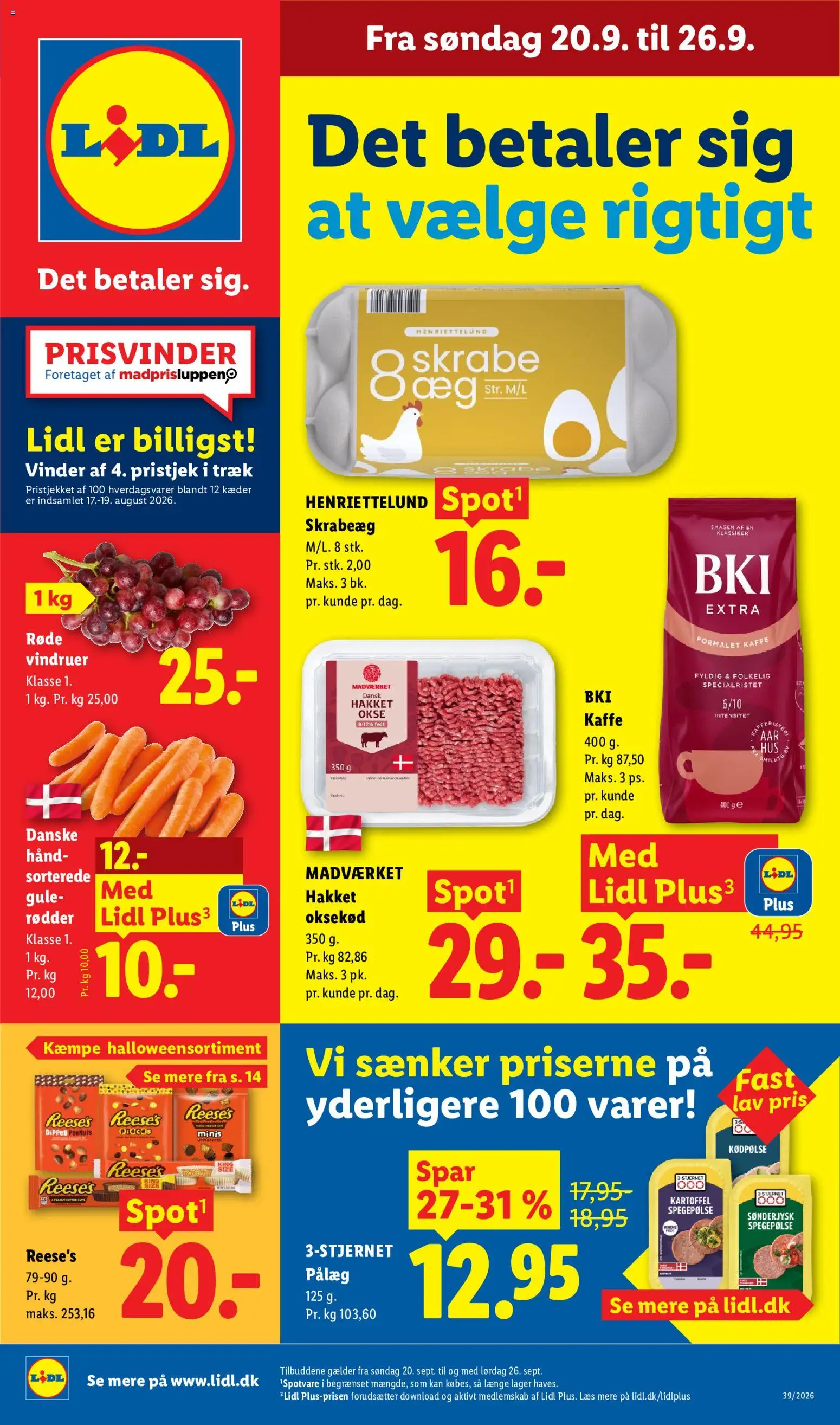Eksempel på tilbudsavis Lidl - Tilbudsavis fra butik Lidl gyldig fra 20/09/2026