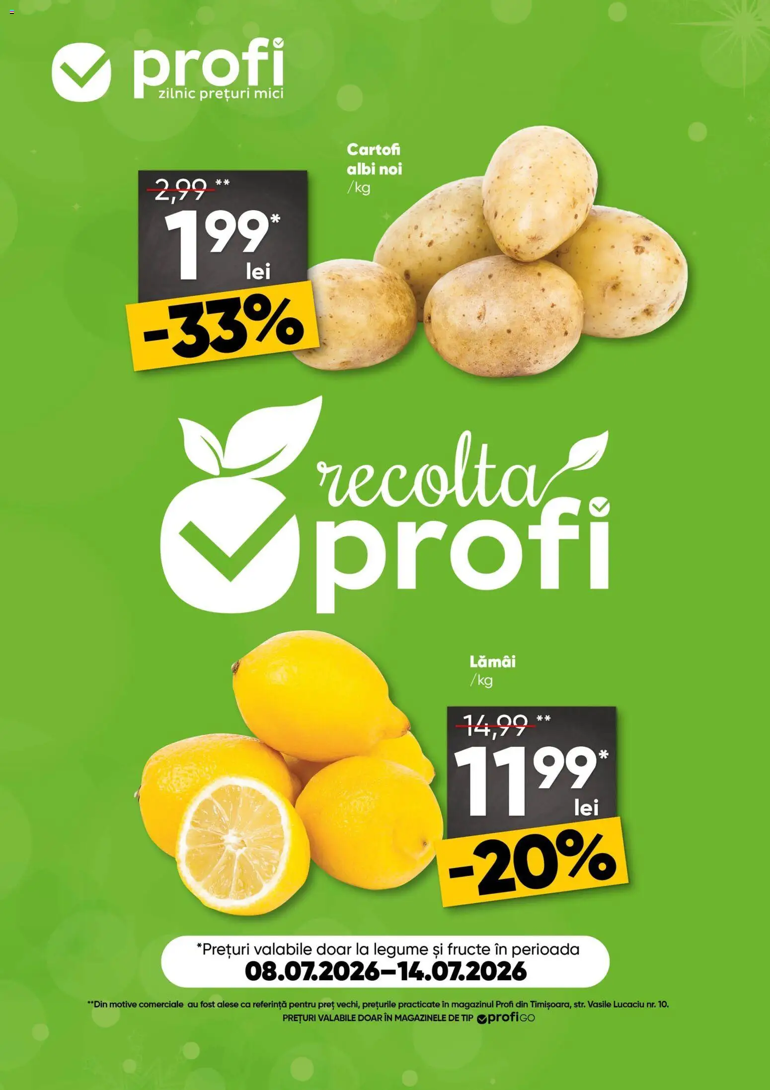 Previzualizarea de cataloage: Profi Profi Catalog Fresh Go valabil de la 08.07.2026