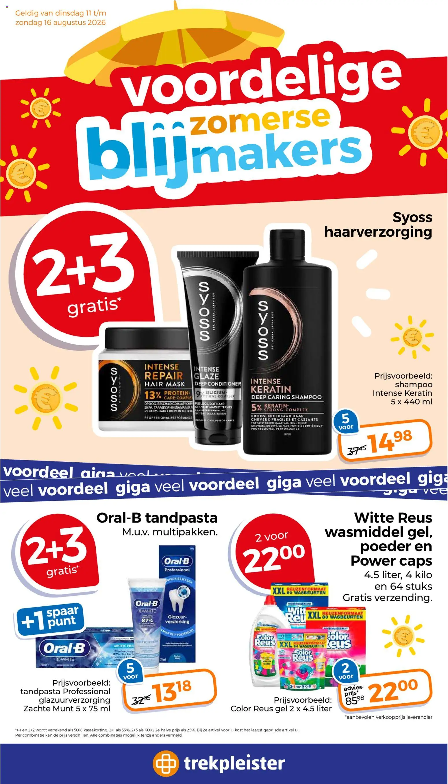 Voorbeeld van Trekpleister folder van winkel Trekpleister geldig vanaf 11-08-2026