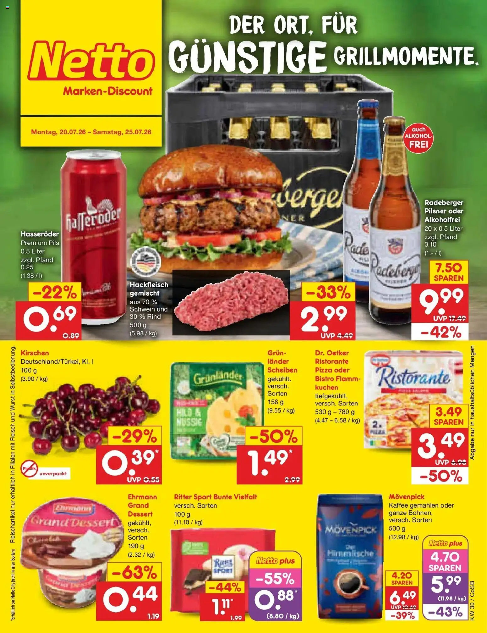 Vorschau von dem Prospekt des Geschäftes Netto Marken-Discount, gültig ab dem 20.07.2026