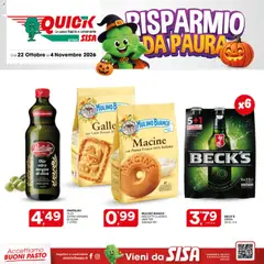 Anteprima dell'opuscolo SISA volantino Quick dal negozio SISA valido da 22/10/2026