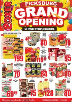 Preview of Boxer flyer valid from 04/06/2026