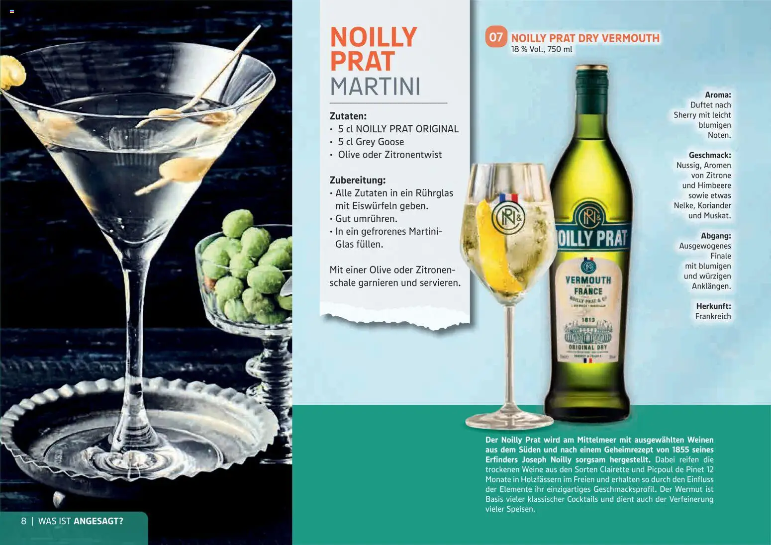 Vorschau von dem Prospekt des Geschäftes HERKULES, gültig ab dem 29.10.2026 - Himbeere, Martini, Zitrone, Wermut, Zitronen