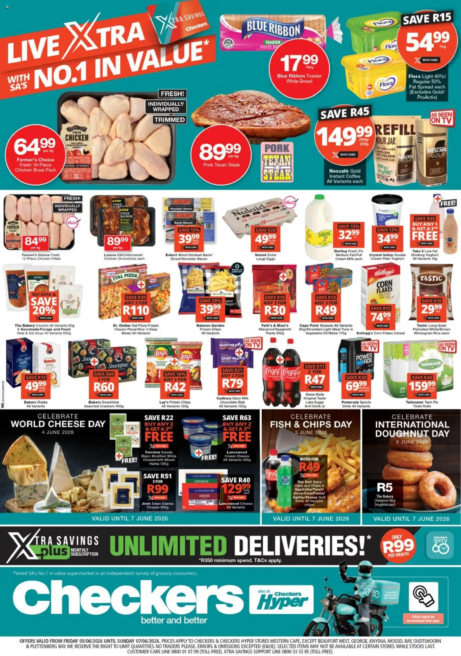Preview of Checkers flyer valid from 05/06/2026