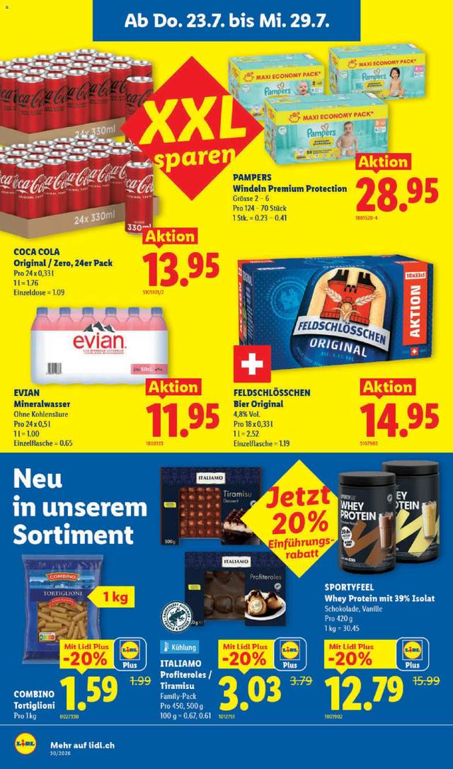 Neue Lidl Aktionen ab 23.07.