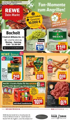 Vorschau von dem Prospekt des Geschäftes Rewe, gültig ab dem 08.06.2026