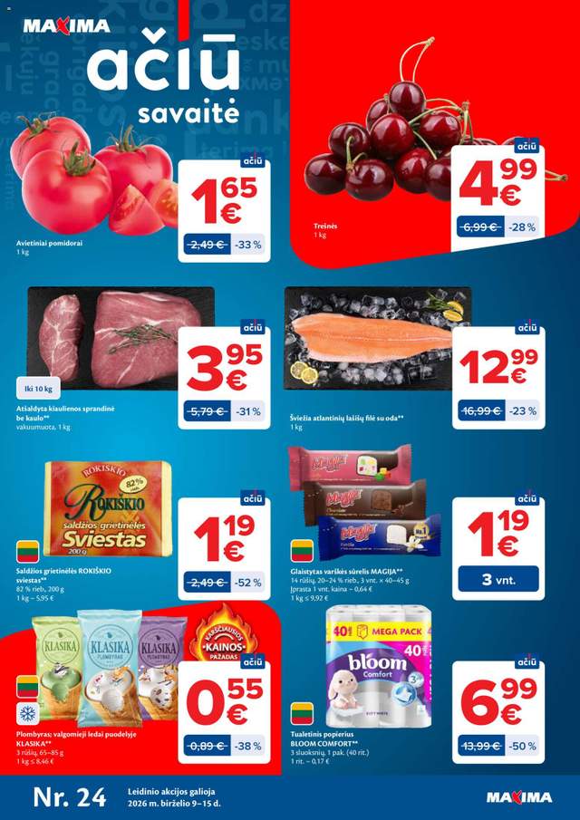 Naujas Maxima leidinys nuo 06.09