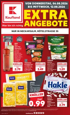 Voorbeeld van Kaufland DE -DE Folder van winkel Kaufland DE geldig vanaf 06-08-2026