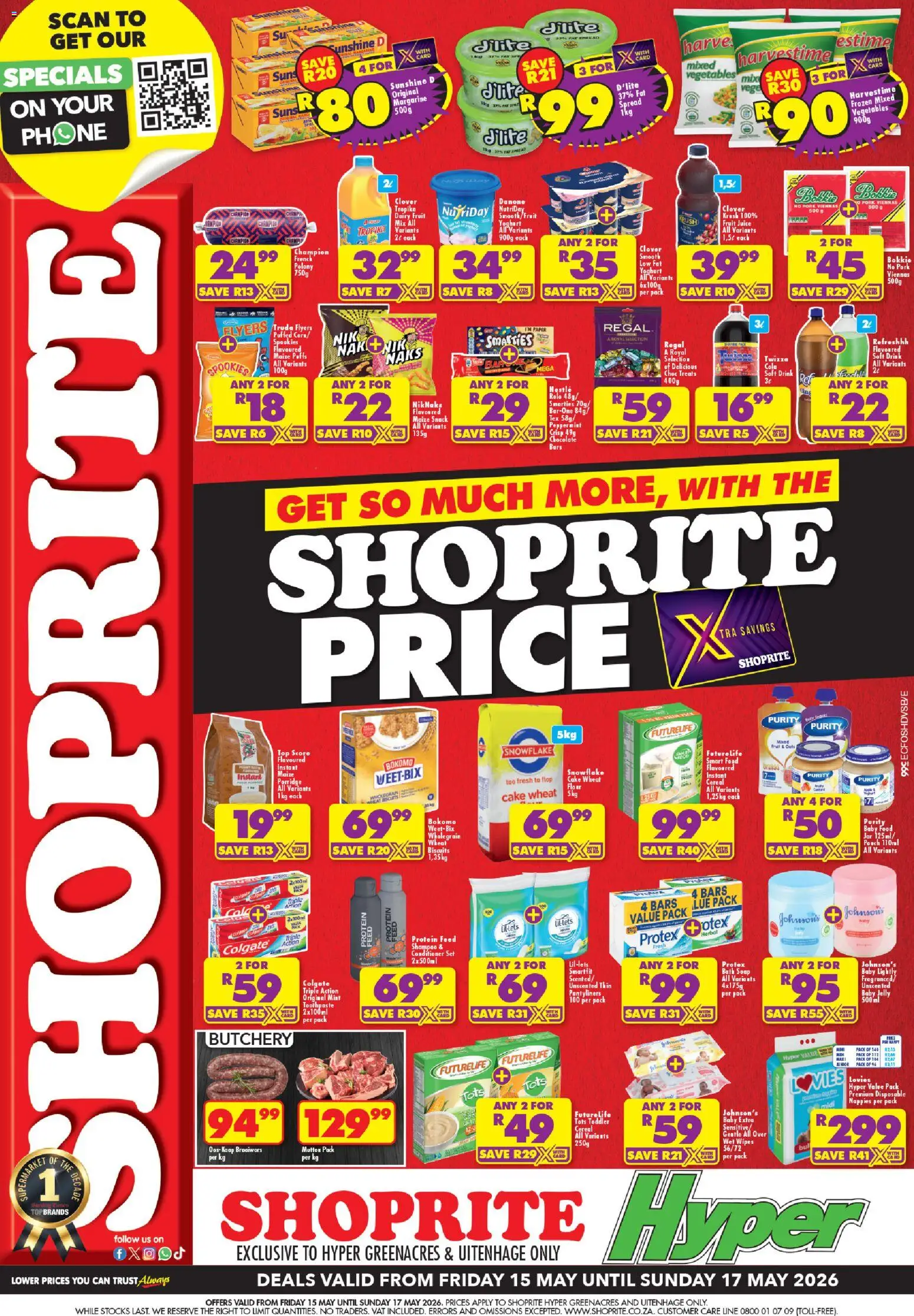 Preview of Shoprite flyer valid from 15/05/2026