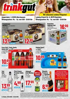 Vorschau von dem Prospekt des Geschäftes Trinkgut, gültig ab dem 17.05.2026