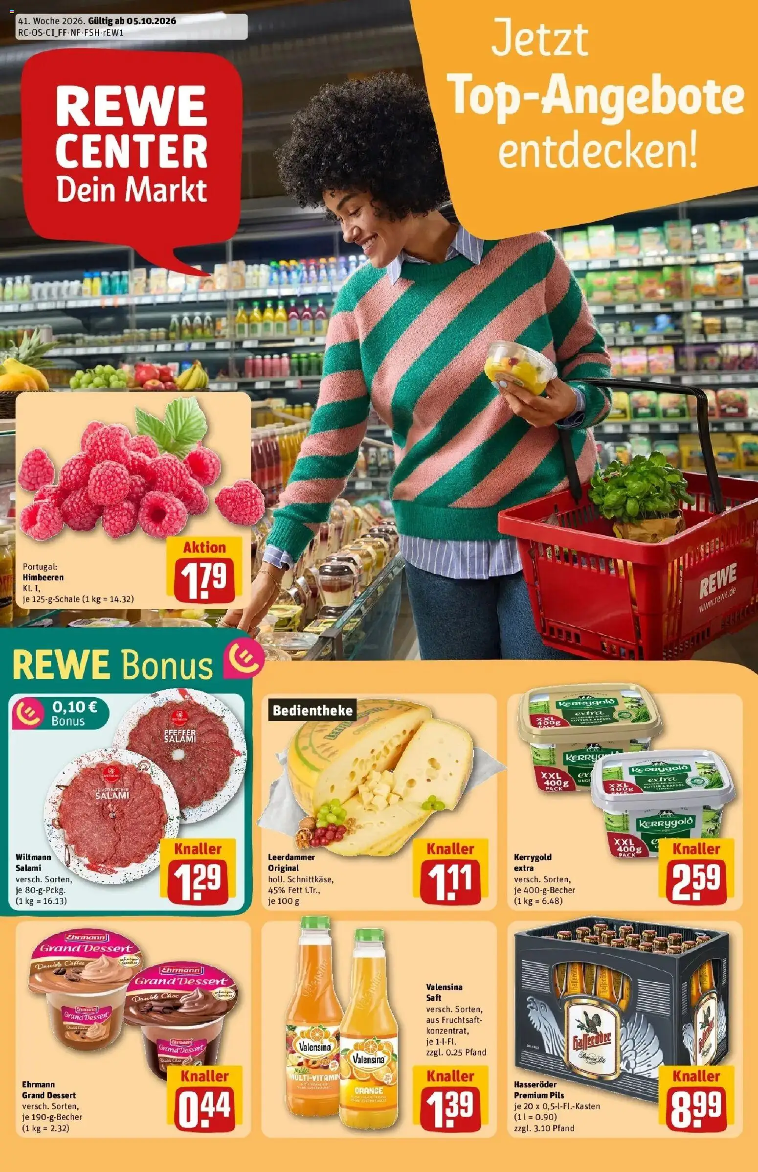 Vorschau von dem Prospekt des Geschäftes Rewe, gültig ab dem 05.10.2026