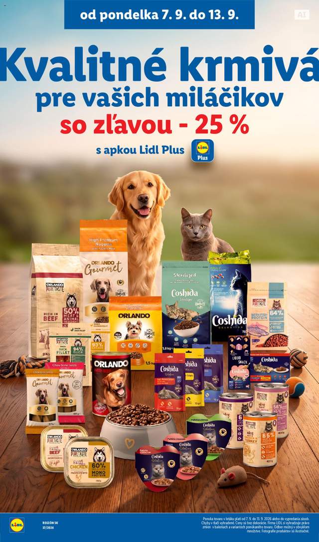 Nový Lidl leták od 07.09.
