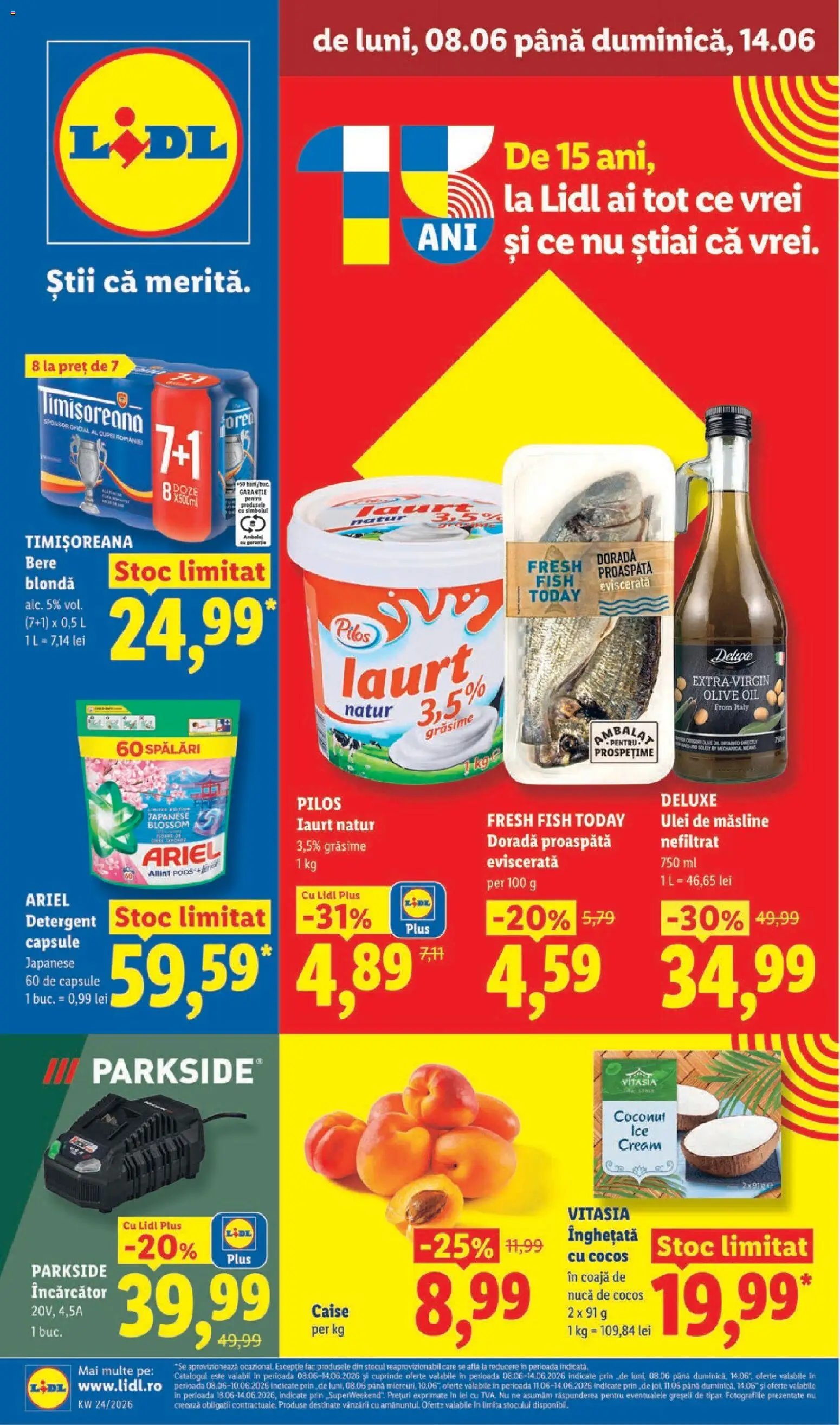 Previzualizarea de cataloage: Lidl Lidl Catalog valabil de la 08.06.2026