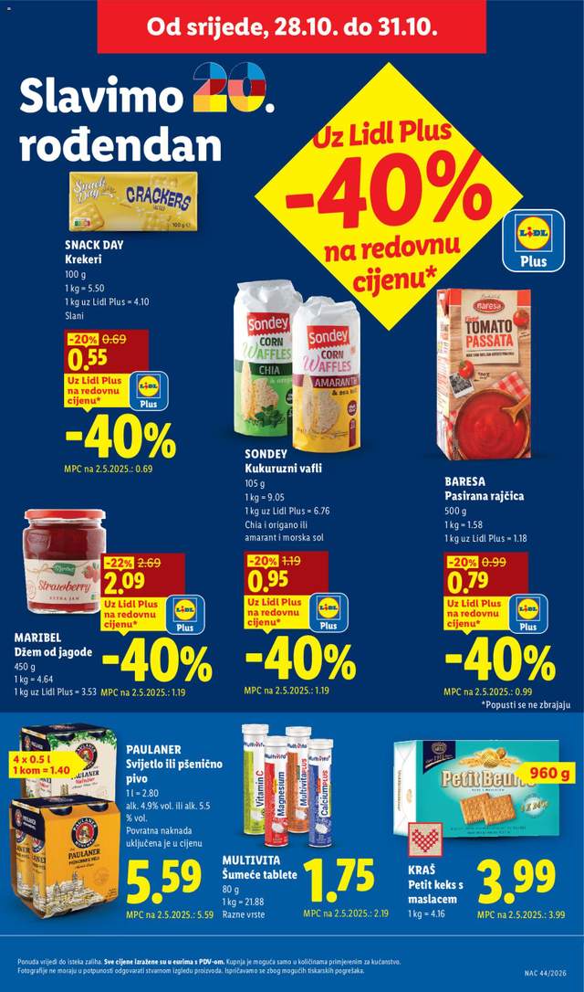 Novi Lidl katalog od 26.10.