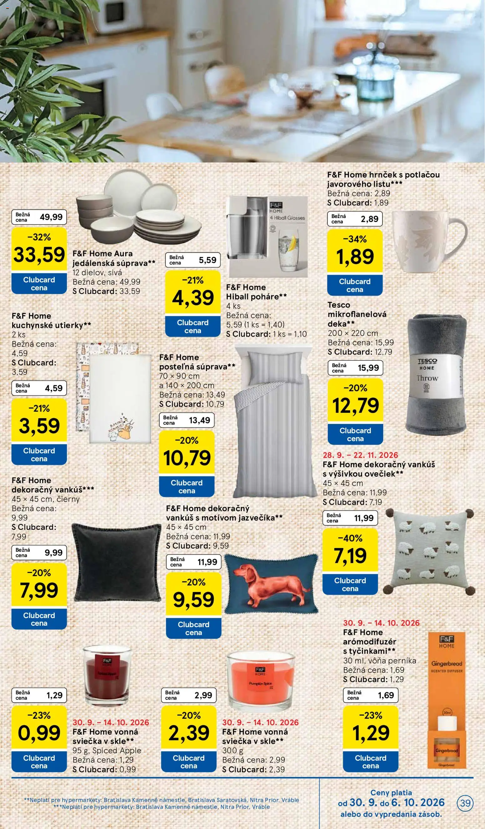 Náhľad Tesco letáku platného od 30.09.2026