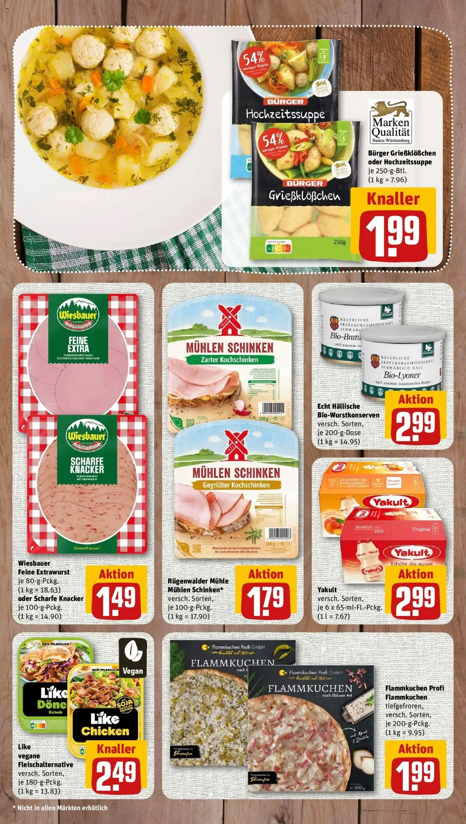 Vorschau von dem Prospekt des Geschäftes Rewe, gültig ab dem 12.10.2026