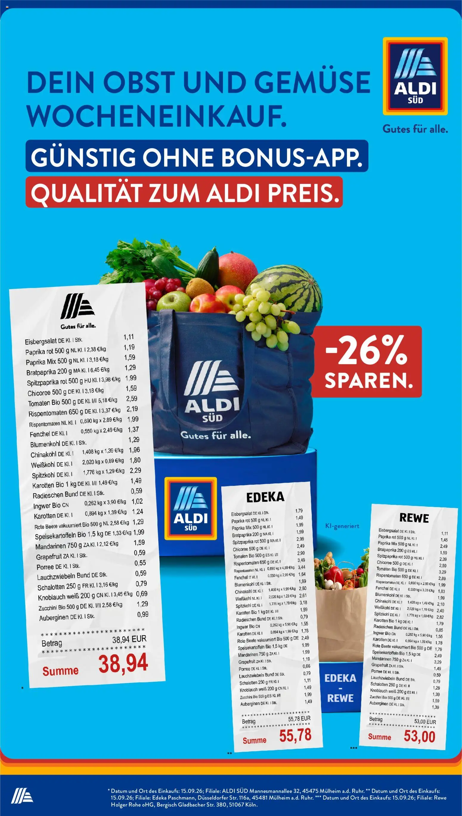 Vorschau von dem Prospekt des Geschäftes Aldi Süd, gültig ab dem 14.09.2026 - Spaghetti, Espressokocher, Home creation