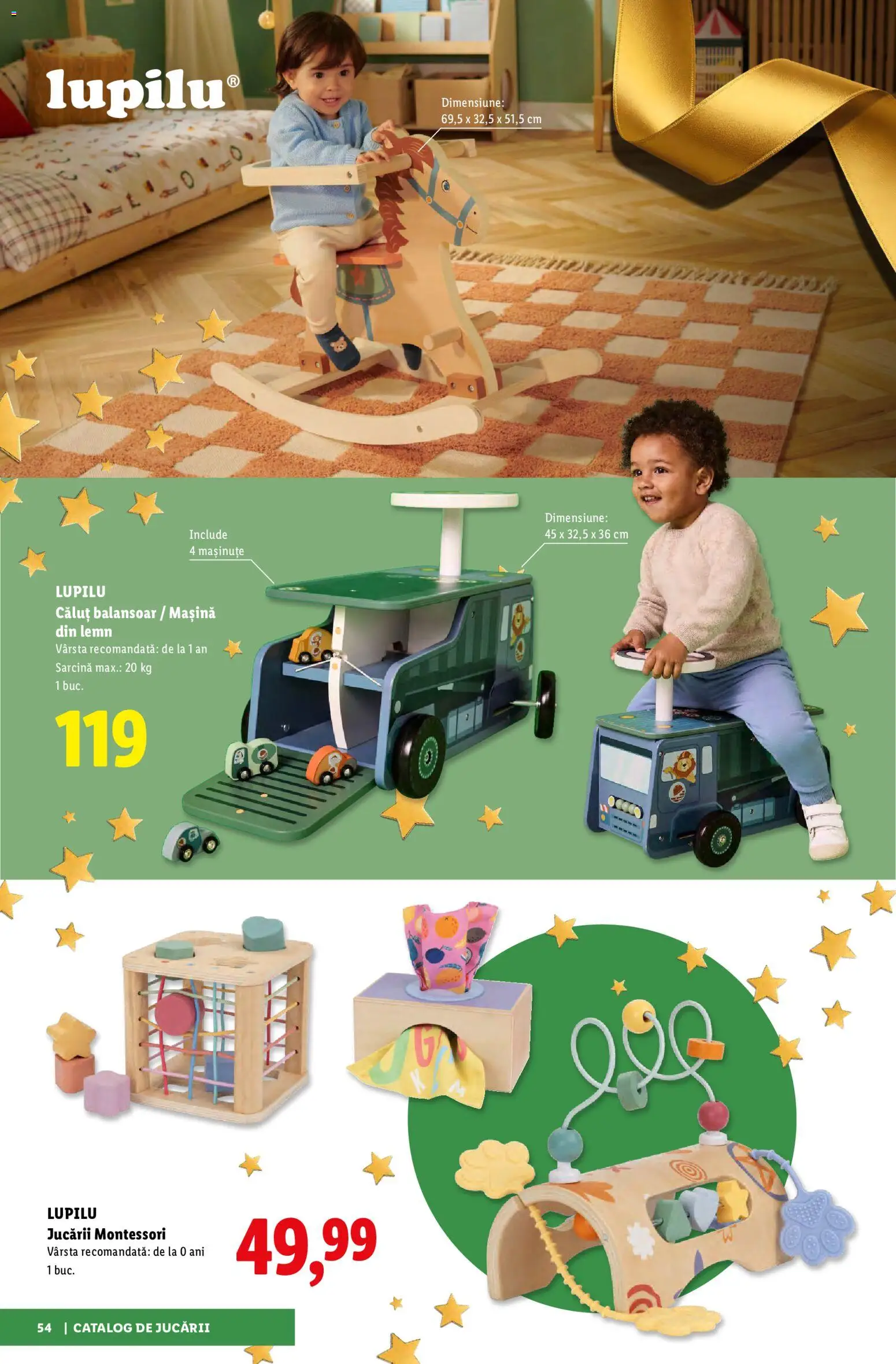 Previzualizarea de cataloage: Lidl Lidl Catalog De jucării valabil de la 02.11.2026 - Balansoar