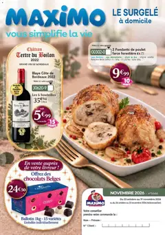Prévisualisation de Maximo catalogue du magasin Maximo formulaire valide 26/10/2026