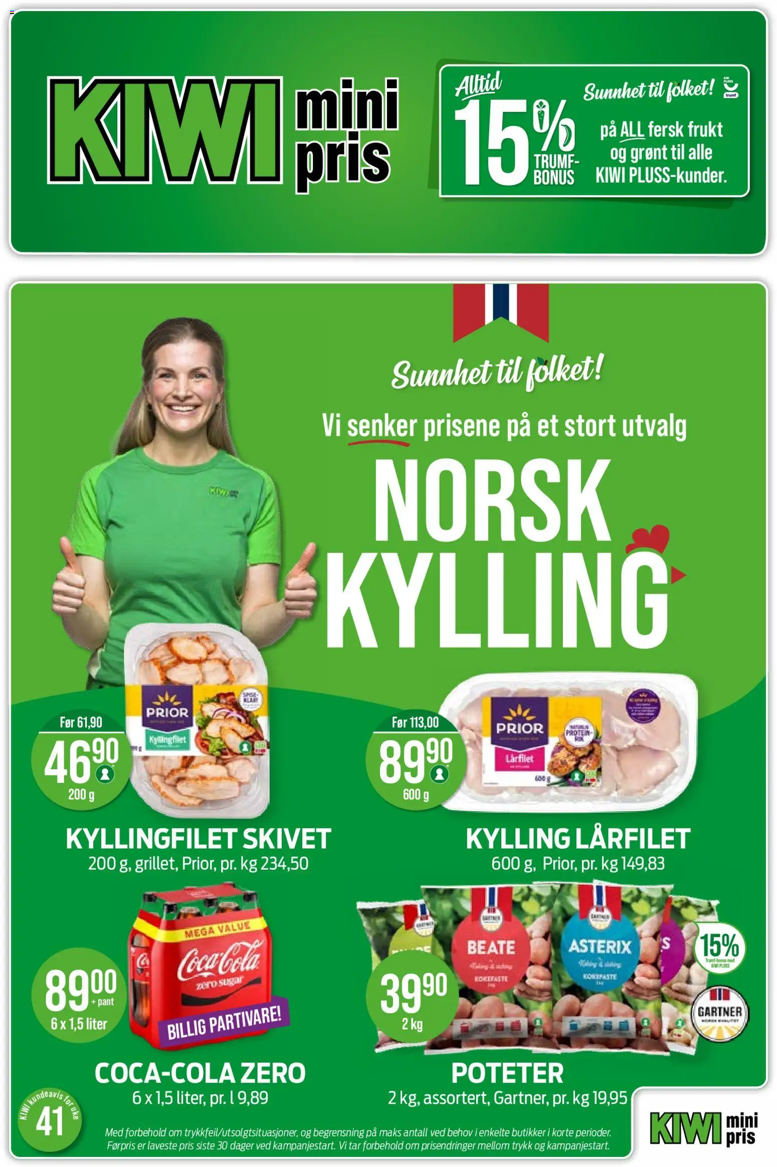 Forhåndsvis Kiwi kundeavis fra butikk Kiwi gyldig fra 05/10/2026