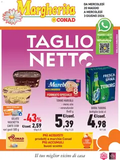 Anteprima dell'opuscolo Conad volantino Margherita Lombardia dal negozio Conad valido da 20/05/2026