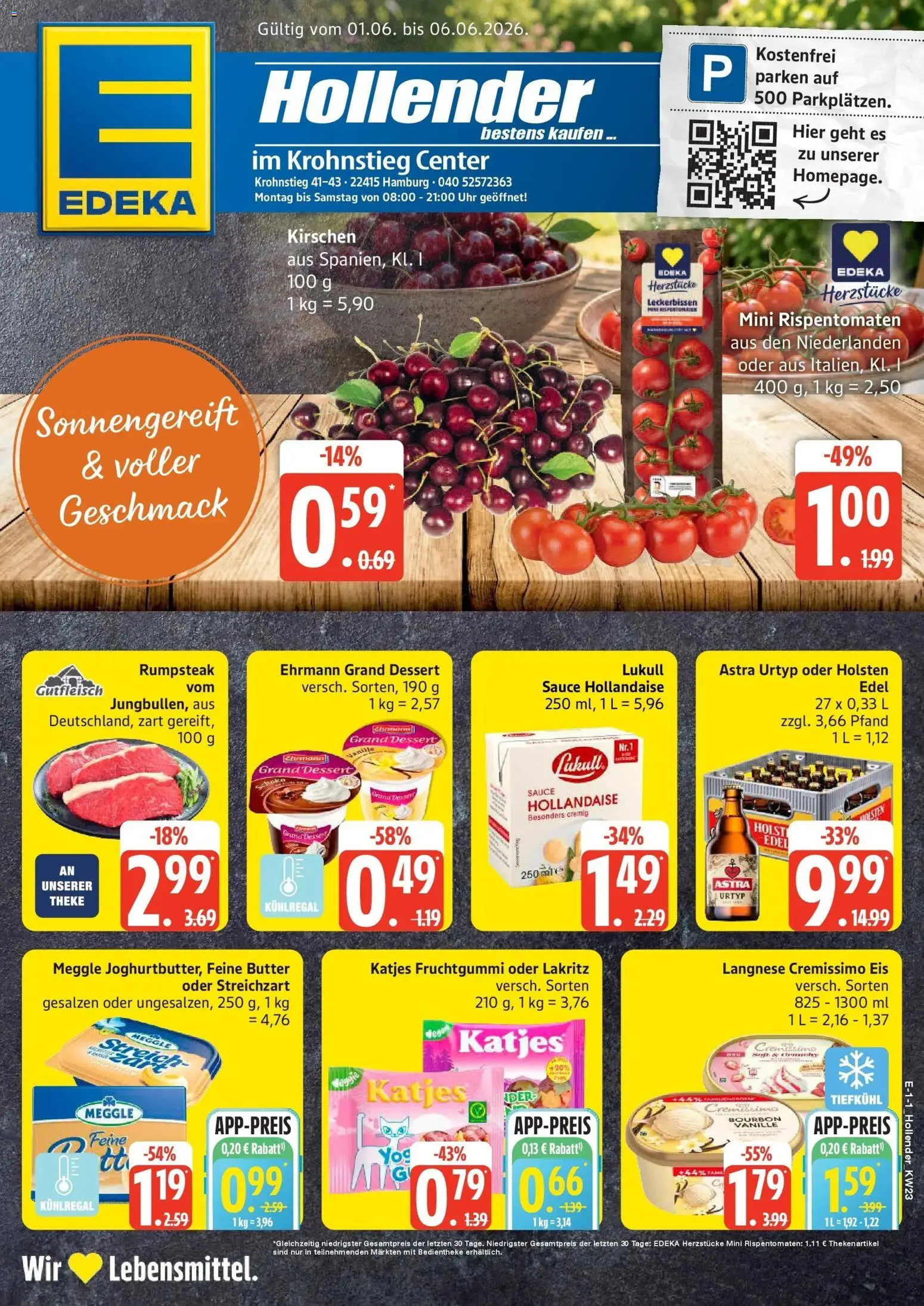 Vorschau von dem Prospekt des Geschäftes Edeka, gültig ab dem 01.06.2026