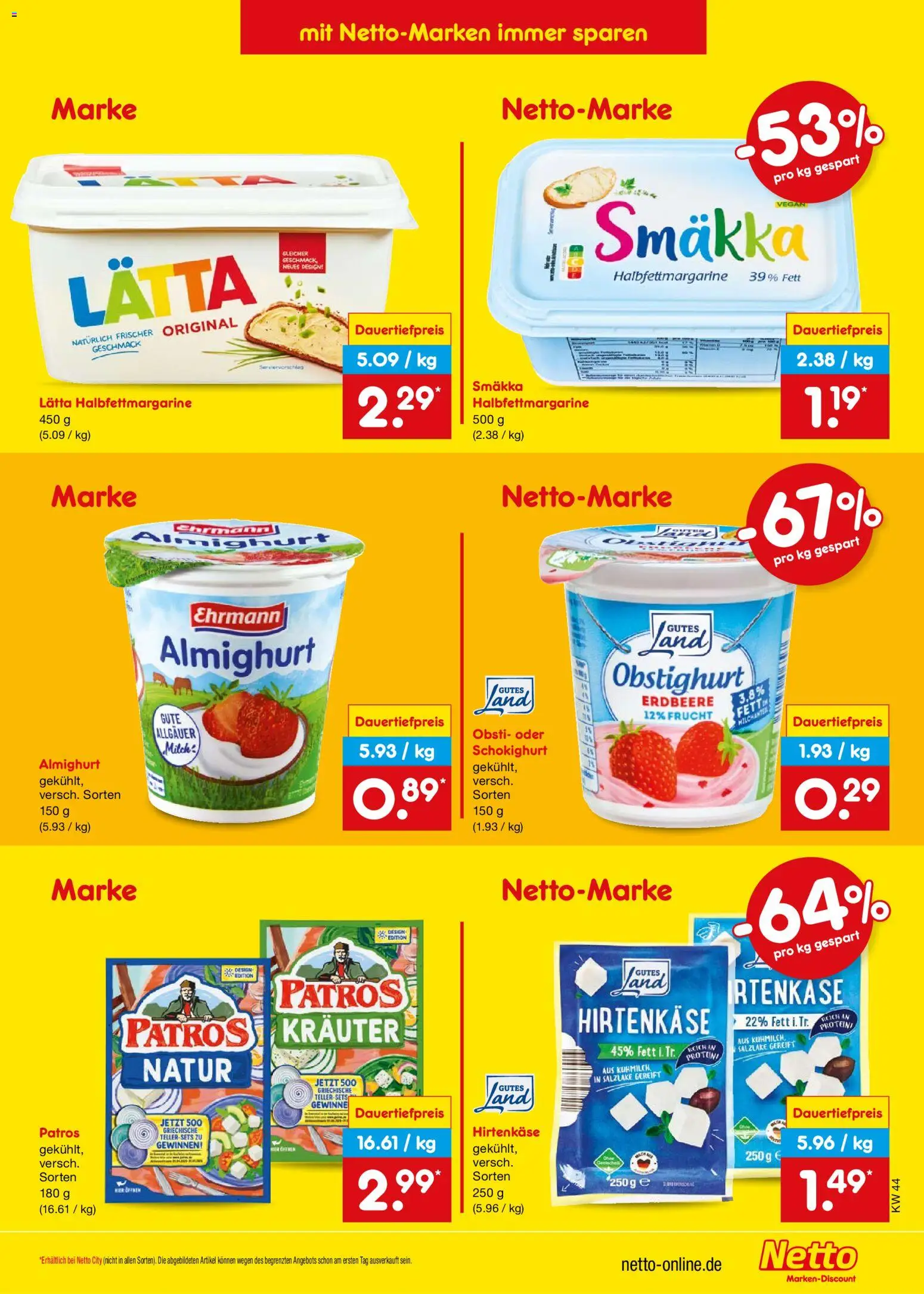 Vorschau von dem Prospekt des Geschäftes Netto Marken-Discount, gültig ab dem 26.10.2026