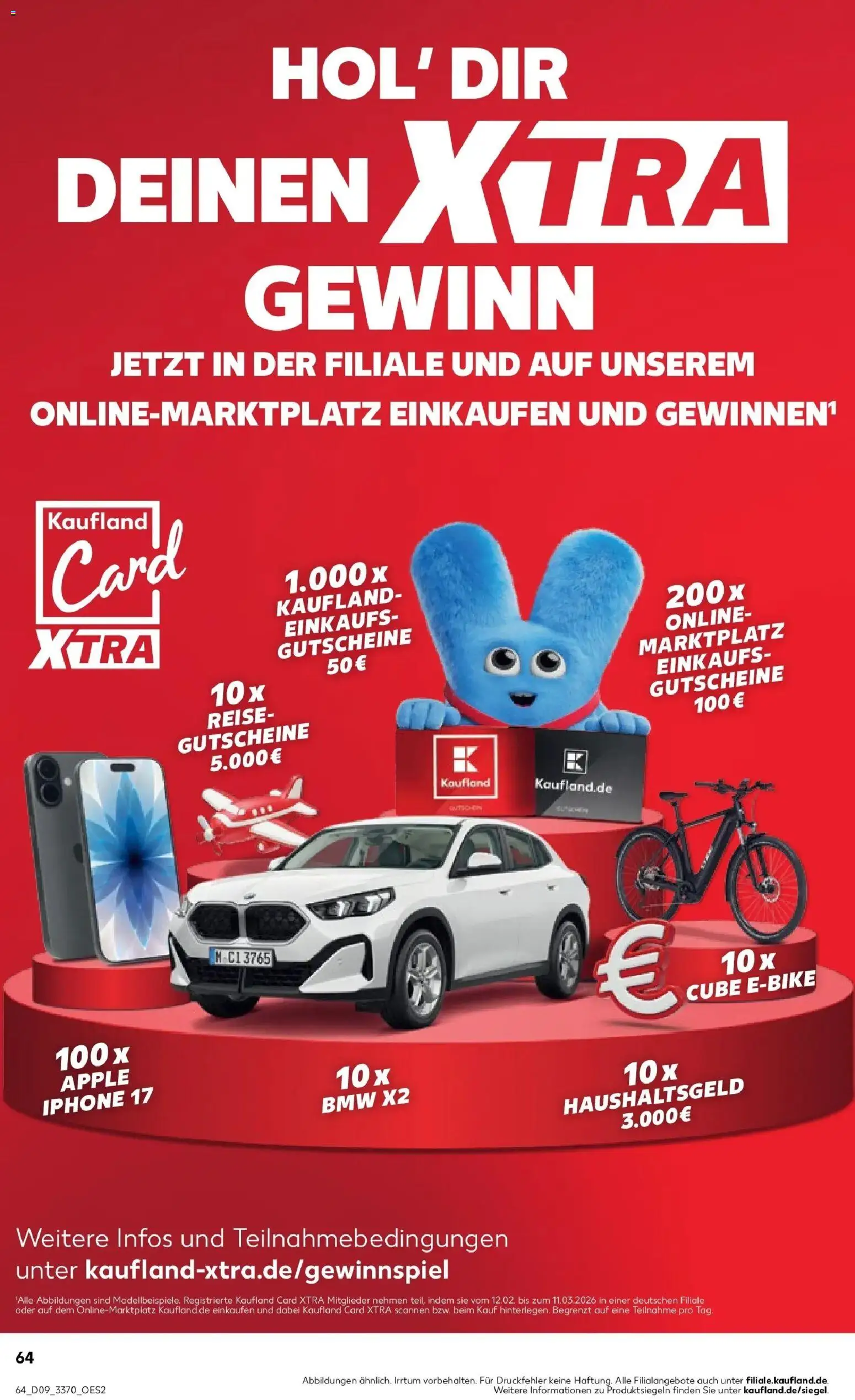 Vorschau von dem Prospekt des Geschäftes Kaufland, gültig ab dem 26.02.2026 - Apple, Iphone, E-Bike, Smartphone