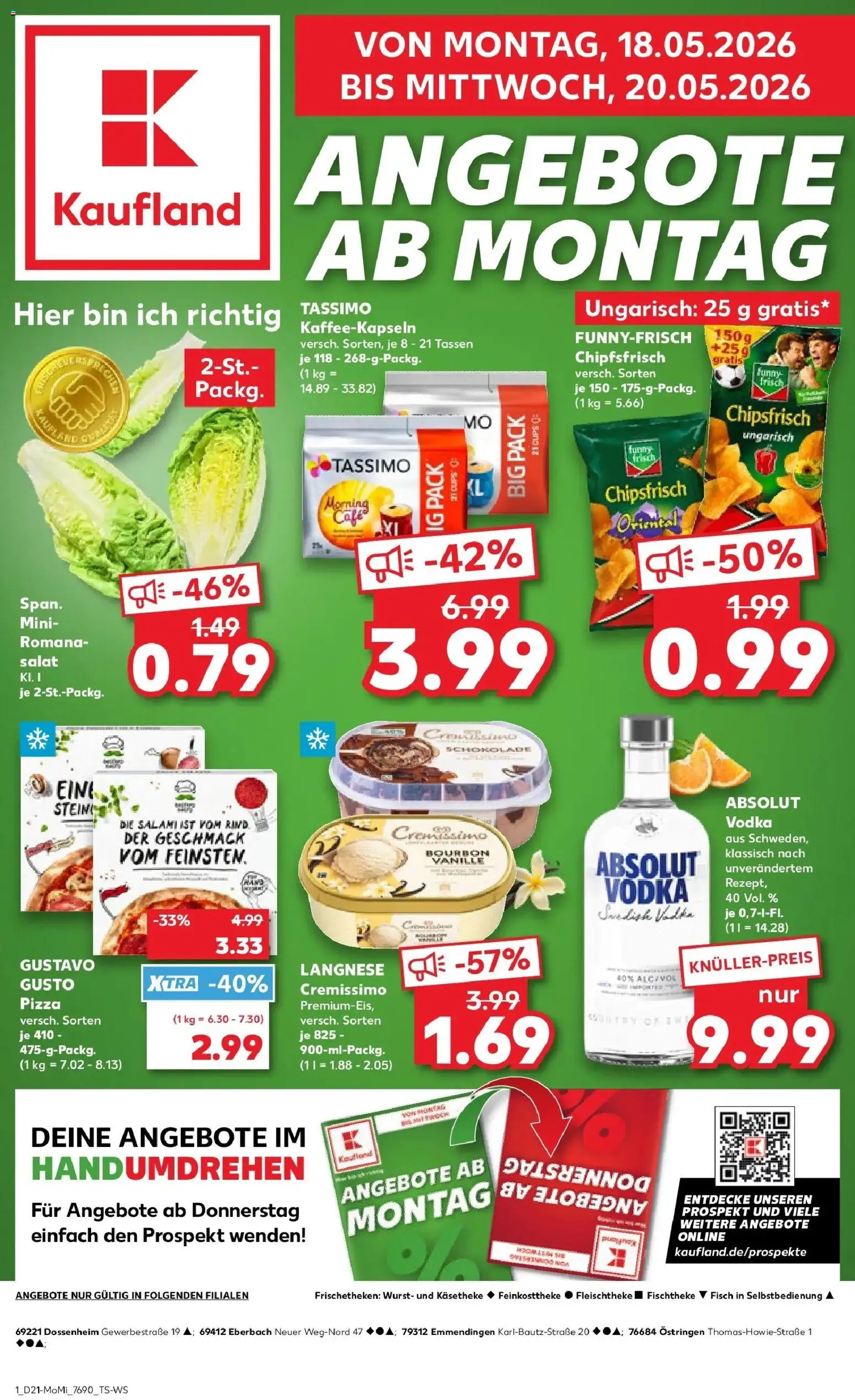Vorschau von dem Prospekt des Geschäftes Kaufland, gültig ab dem 18.05.2026