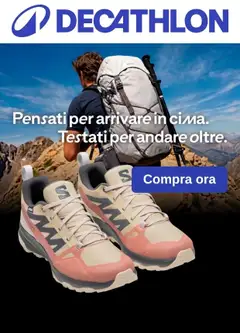 Anteprima del volantino Volantino Decathlon valido a partire dal 18.05.2026