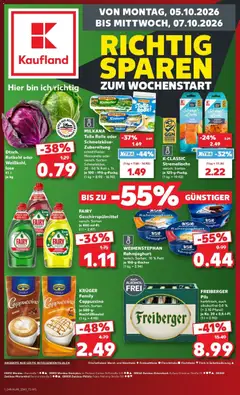 Vorschau von dem Prospekt des Geschäftes Kaufland, gültig ab dem 05.10.2026