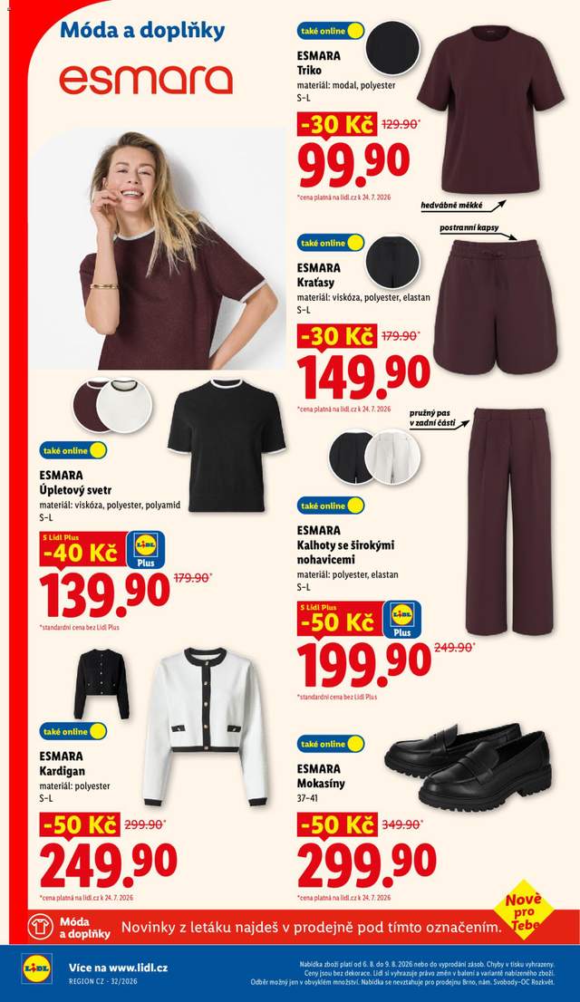 Nový Lidl leták od 06.08.