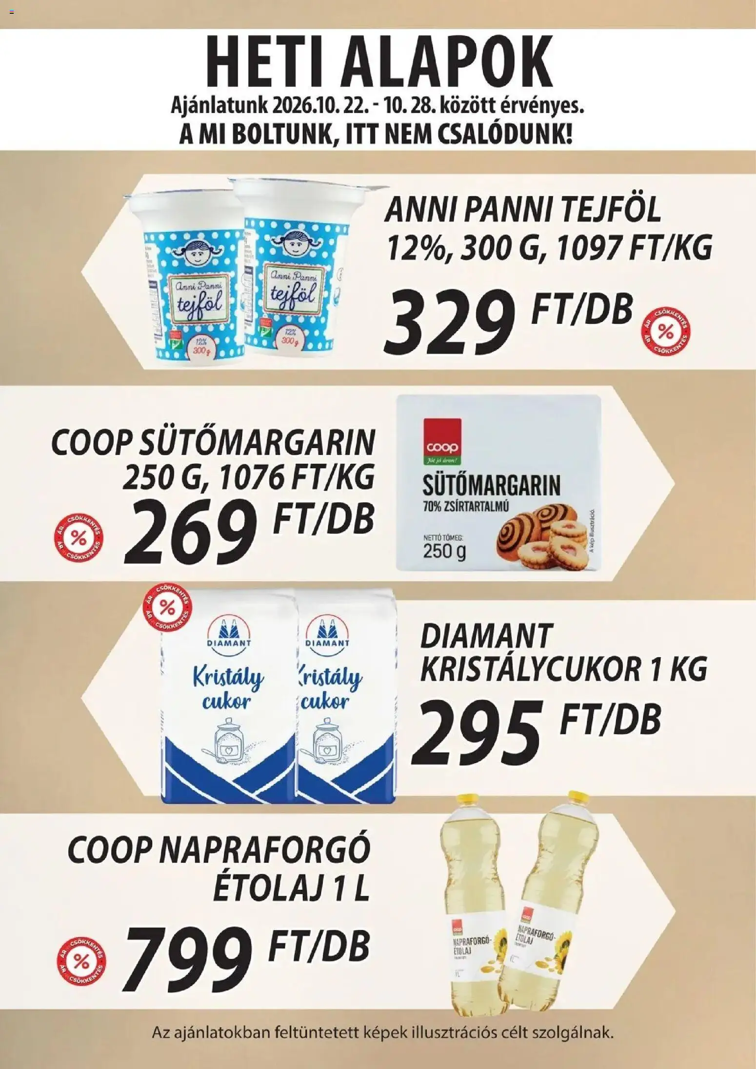 COOP Szolnok - COOP Szolnok akciós újság Monorierdő megtekintése, amely érvényes 2026.10.22.-től