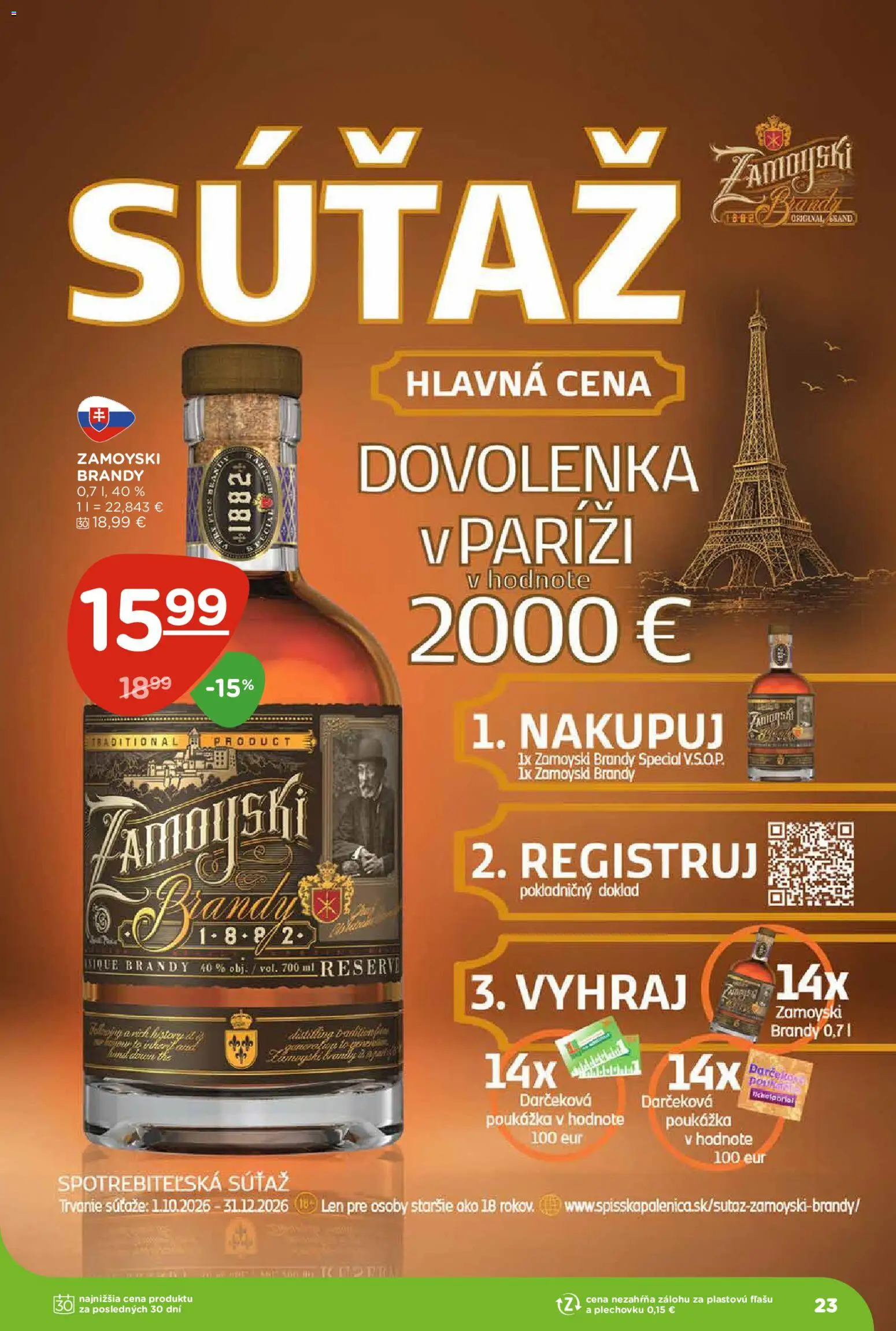 Náhľad Terno letáku platného od 29.10.2026