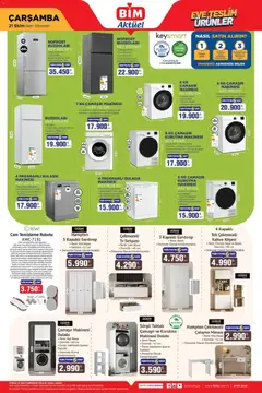 BİM BİM - Katalog Çarşamba 21.10.2026 - Broşürünün önizlemesi