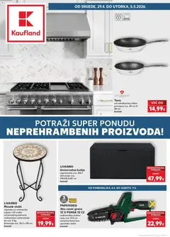 Pregled letka Kaufland katalog Parkside trgovine Kaufland vrijedi od 29.04.2026