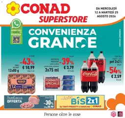 Anteprima dell'opuscolo Conad volantino Sesto San Giovanni dal negozio Conad valido da 12/08/2026