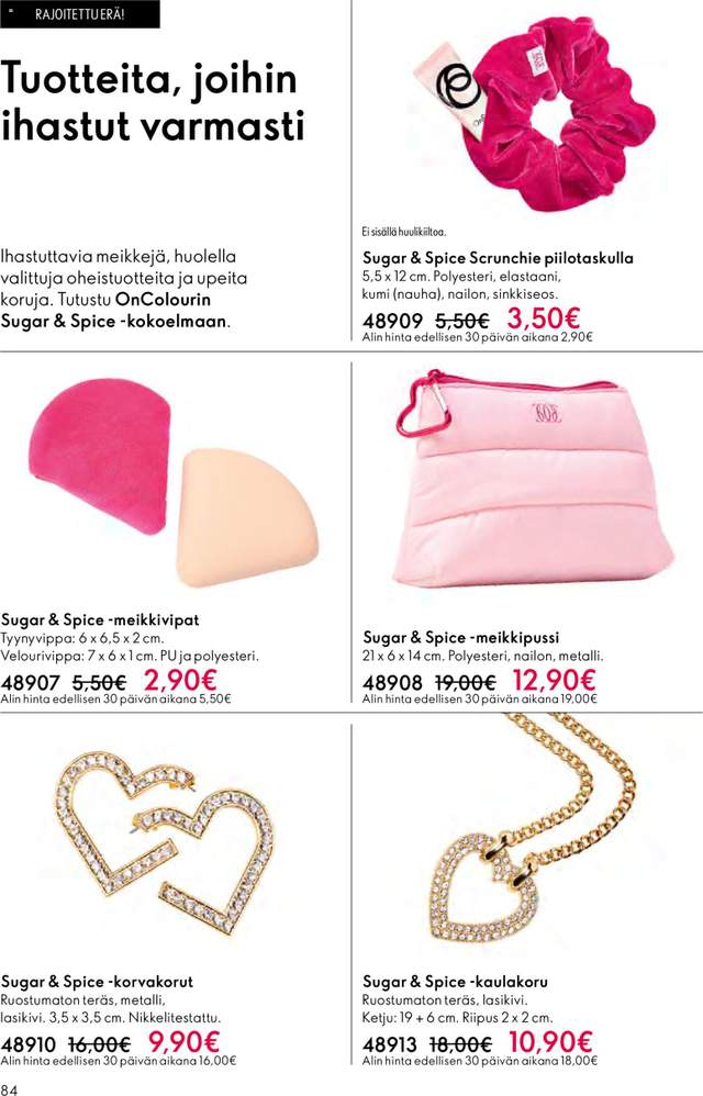 Uusi Oriflame kuvasto alkaen 03/06