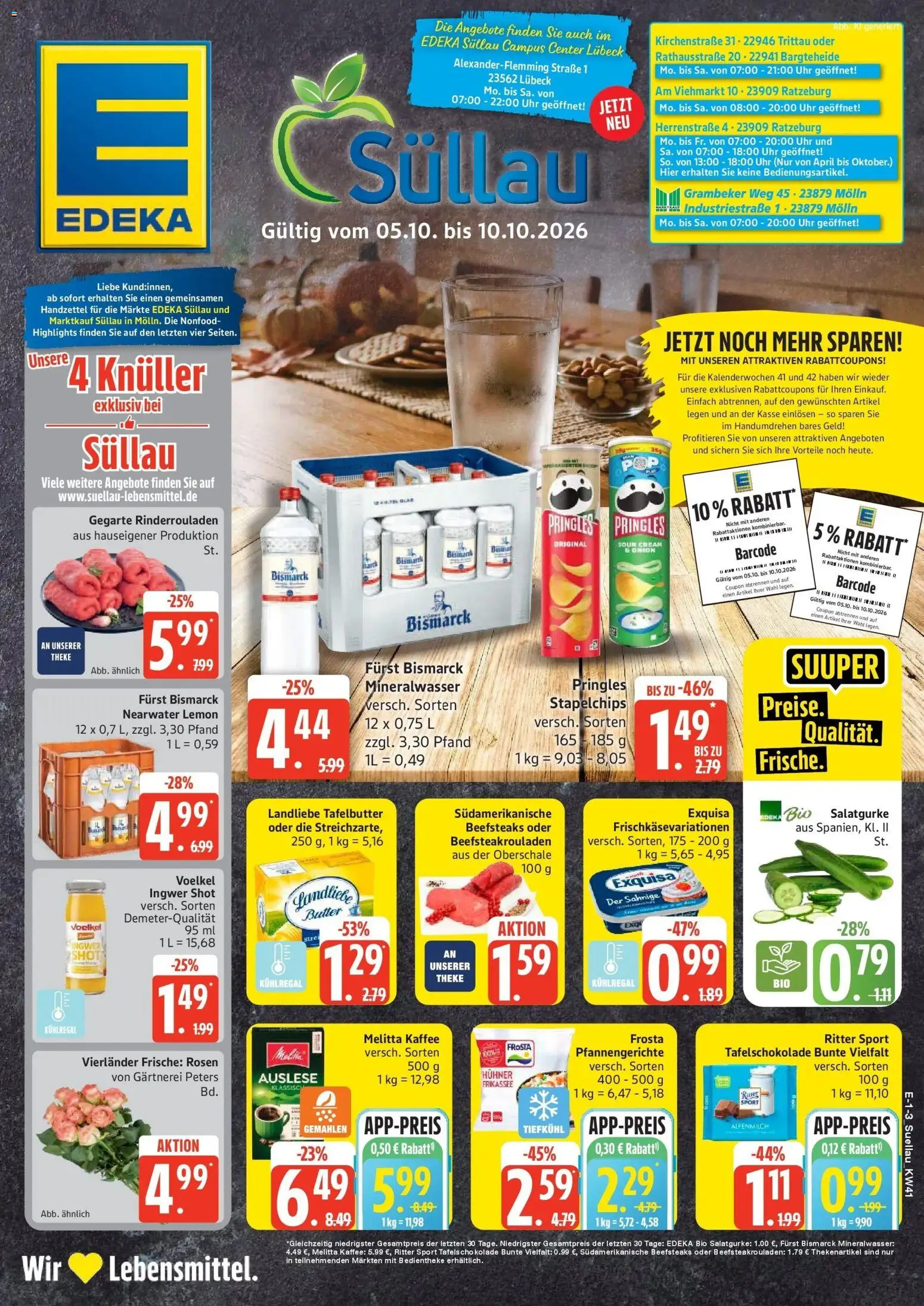 Vorschau von dem Prospekt des Geschäftes Edeka, gültig ab dem 05.10.2026