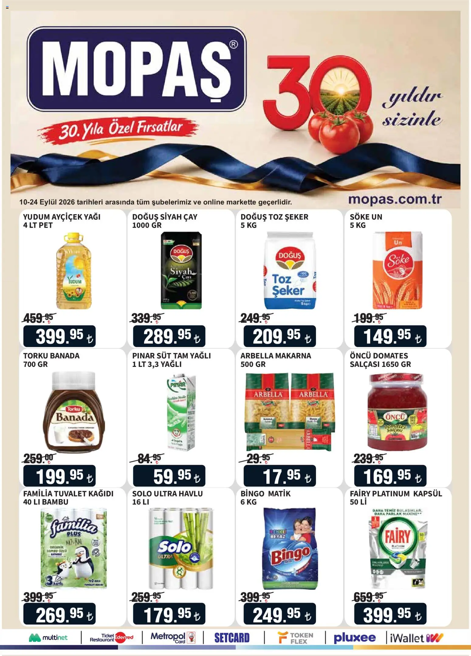 Mopaş Mopaş Katalog 10.09.2026 - Broşürünün önizlemesi